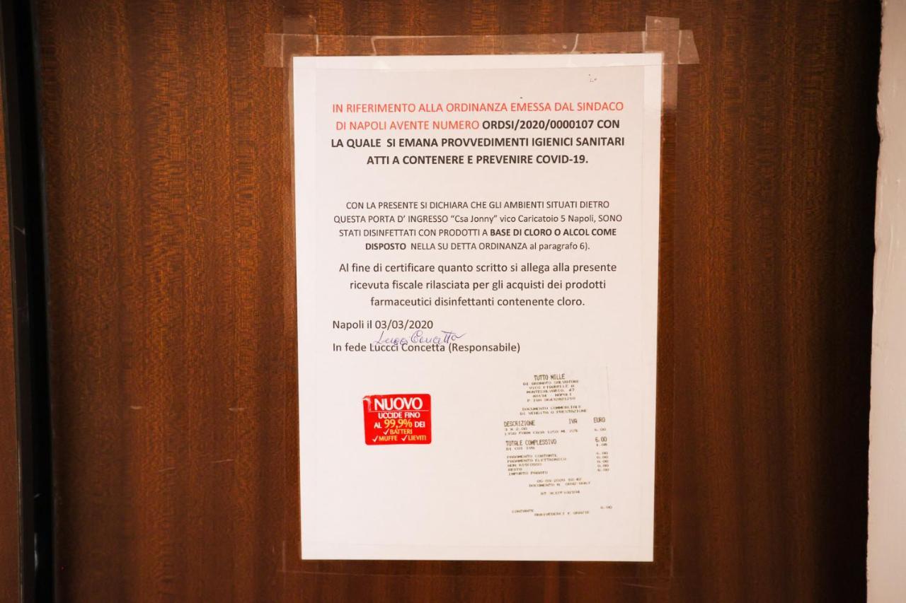 Apartament Casa Jonny Neapol Zewnętrze zdjęcie